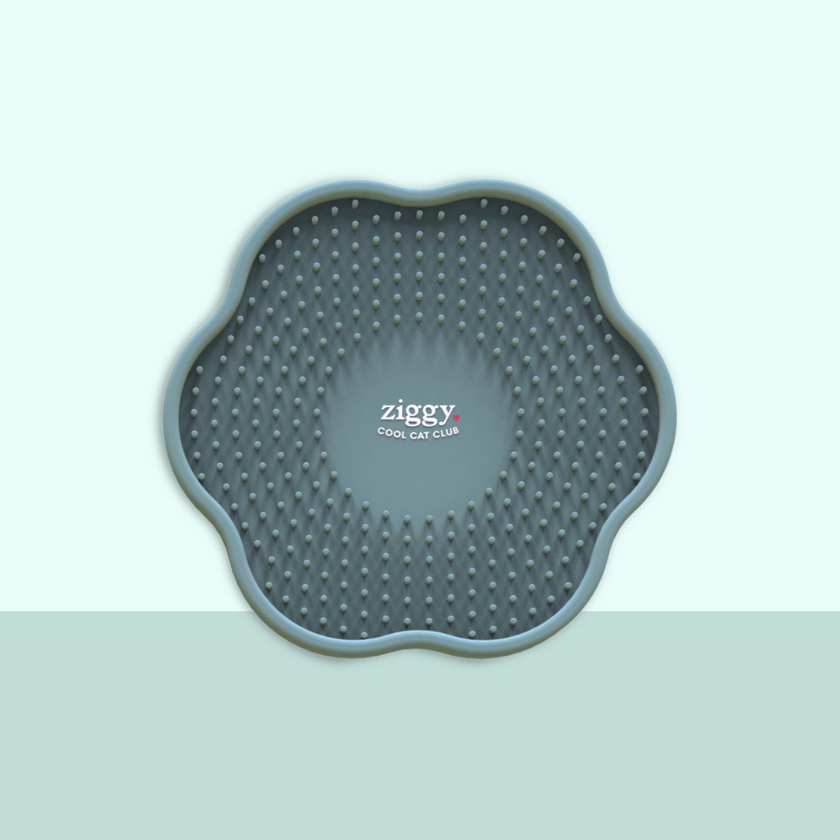 Tapis de léchage anti-glouton pour chat Ziggy