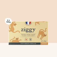 Pâtée Chat Stérilisé Sans Céréales - Poulet