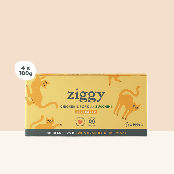 Getreidefreie sterilisierte Katzenpastete - Huhn