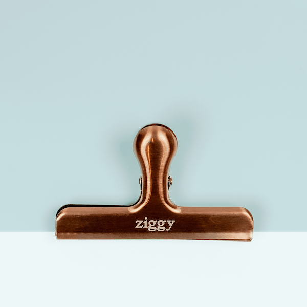 Pince de fermeture à sachet de croquettes pour chat Ziggy